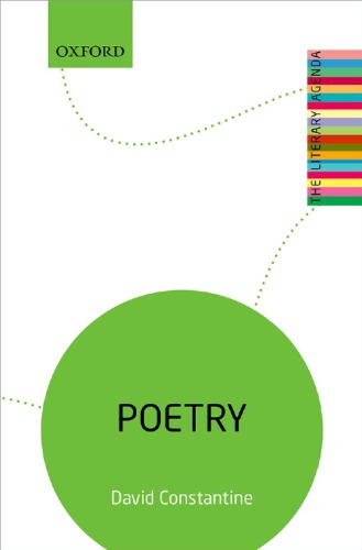 Poetry: The Literary Agenda