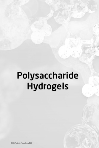 Polysaccharide hydrogels : characterization and biomedical applications