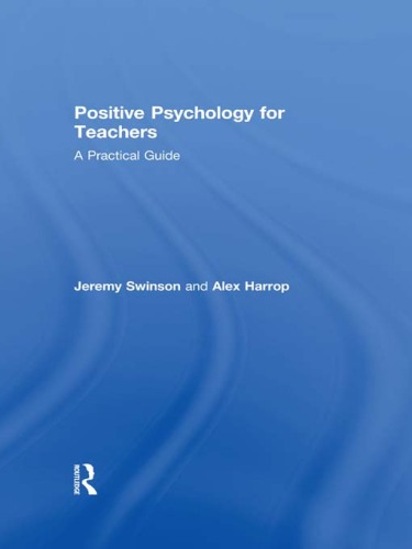 Positive psychology for teachers