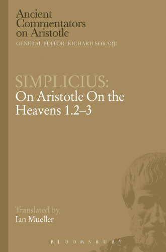 Simplicius : on Aristotle on the heavens 1.2-3
