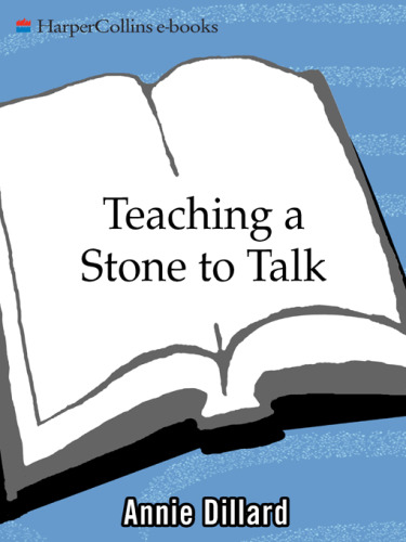 Teaching a stone to talk : expeditions and encounters