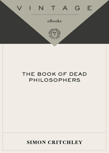 The book of dead philosophers