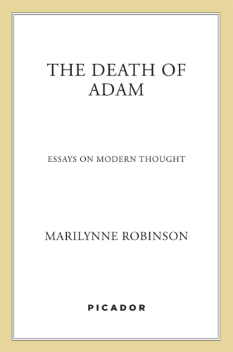 The death of Adam : essays on modern thought