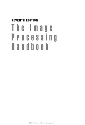 The Image processing handbook