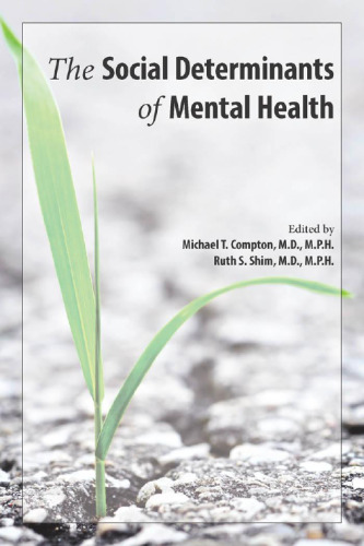 The social determinants of mental health
