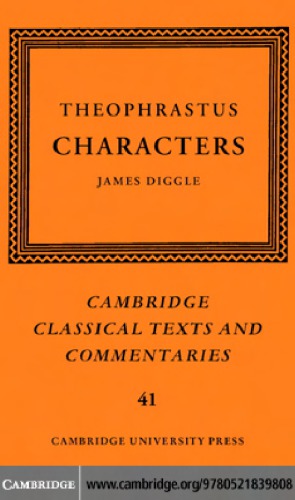 Theophrastus : Characters