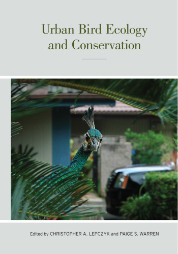 Urban bird ecology and conservation
