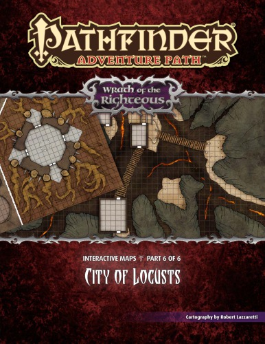 Pathfinder Adventure Path #78: City of Locusts (Wrath of the Righteous 6 of 6) Interactive Maps