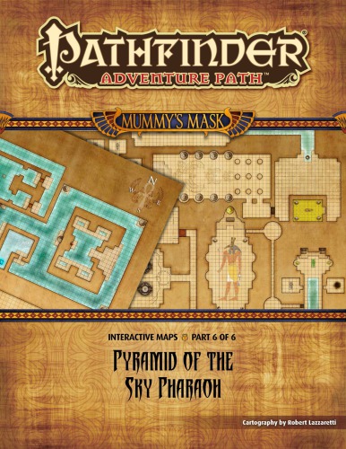 Pathfinder Adventure Path #84: Pyramid of the Sky Pharaoh (Mummy's Mask 6 of 6) Interactive Maps