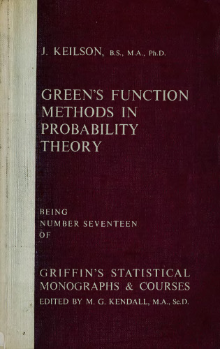 Green's function methods in probability theory