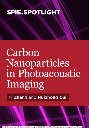 Carbon nanoparticles in photoacoustic imaging