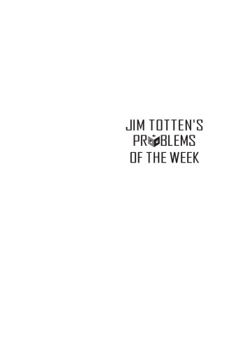 Jim Totten's Problems of the Week