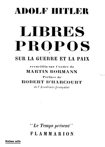Libres Propos 1