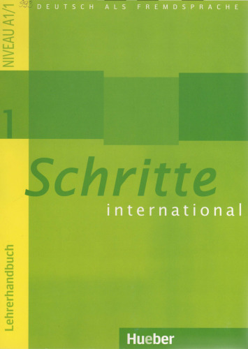 Schritte International. 1 Lehrerhandbuch