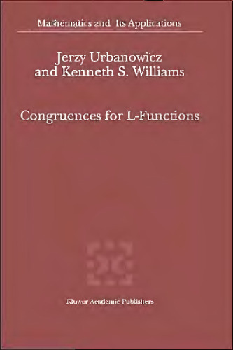 Congruences for L-Functions