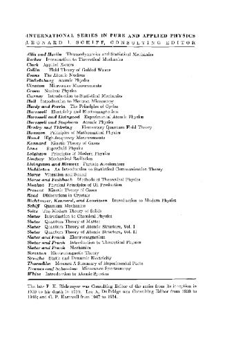 Principles of Modern Physics