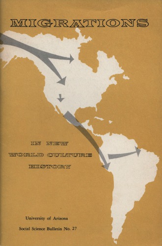 Migrations in New World culture history