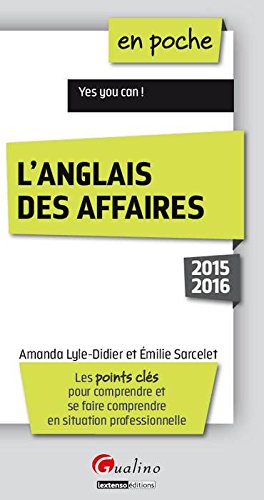 L'anglais des affaires [2015-2016]