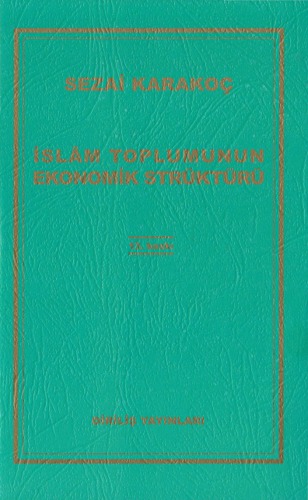 İslam Toplumunun Ekonomik Straktürü