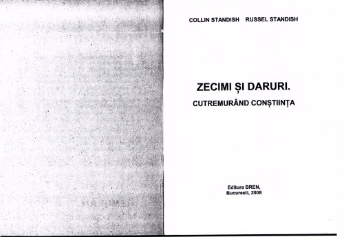 Zecimi si daruri - cutremurand constinta
