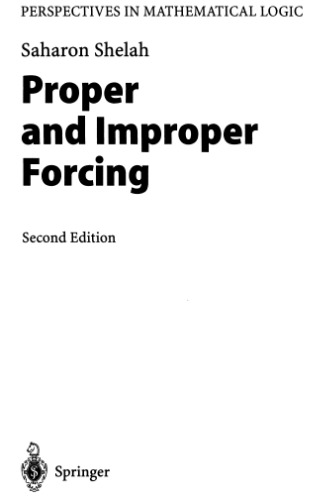 Proper and improper forcing