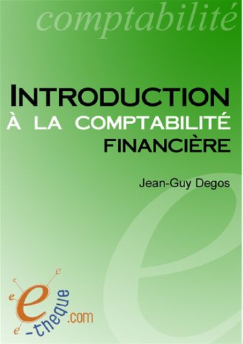 Introduction à la comptabilité financière