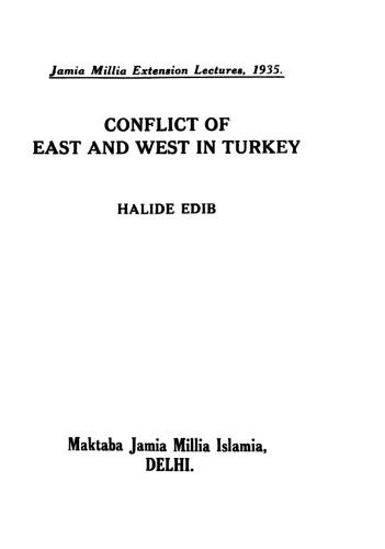 Conflict of East And West in Turkey