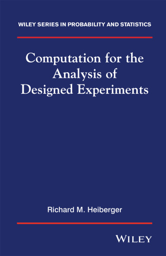 Computation For The Analysis of Designed Experiments
