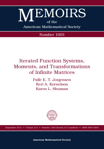 Iterated Function Systems, Moments, and Transformations of Infinite Matrices