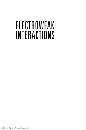 Electroweak interactions