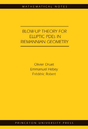 Blow-up theory for elliptic PDEs in Riemannian geometry