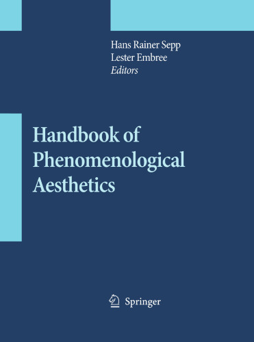 Handbook of Phenomenological Aesthetics