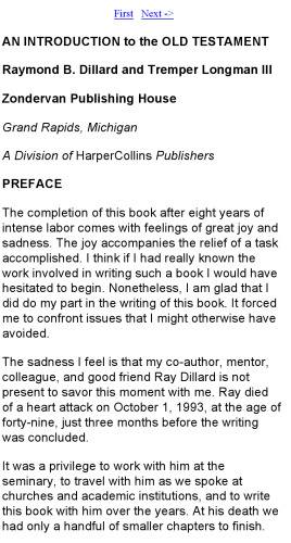 An introduction to the Old Testament