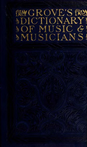 Grove's dictionary of music and musicians