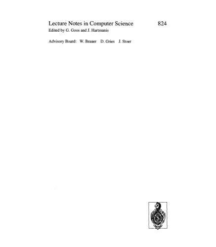 Algorithm Theory — SWAT '94: 4th Scandinavian Workshop on Algorithm Theory Aarhus, Denmark, July 6–8, 1994 Proceedings