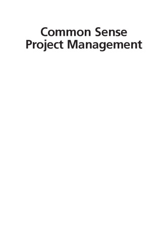 Common Sense Project Management