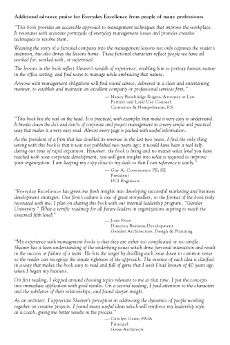 Everyday excellence : creating a better workplace through attitude, action, and appreciation