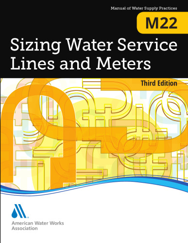 Sizing Water Service Lines and Meters