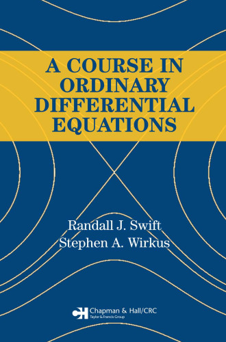 A course in ordinary differential equations