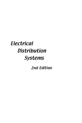 Electrical Distribution Systems