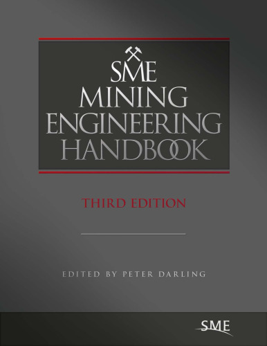 SME mining engineering handbook