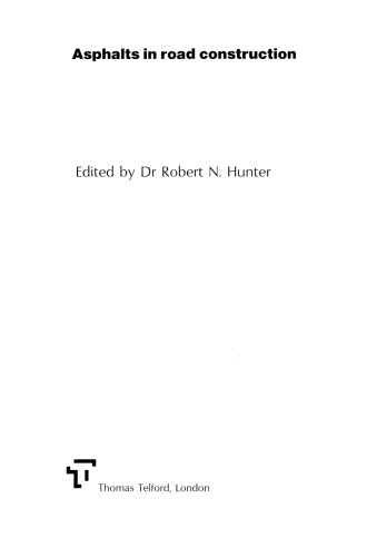 Bituminous Mixtures in Roads