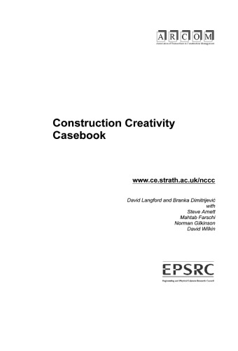 Construction Creativity Casebook
