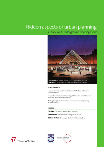 Hidden aspects of urban planning : surface and underground development