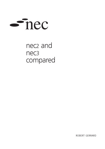 Nec2 and Nec3 Compared