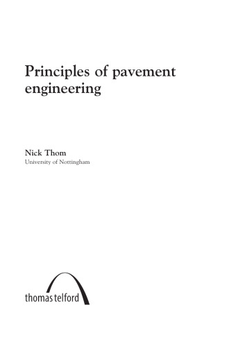 Principles of Pavement Engineering