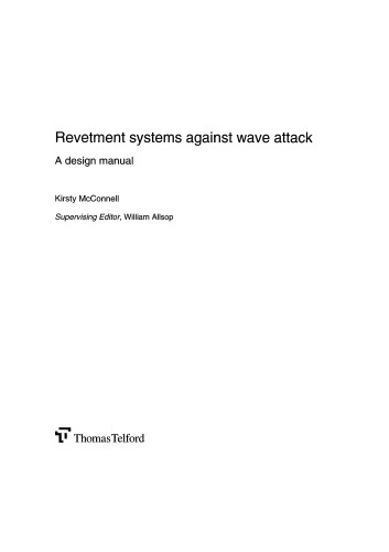 Revetment systems against wave attack : a design manual