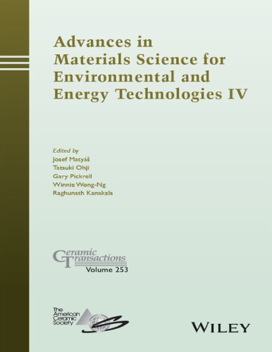 Advances in materials science for environmental and energy technologies III