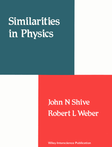Similarities in physics