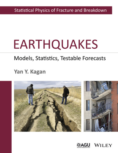 Earthquakes : models, statistics, testable forecasts
